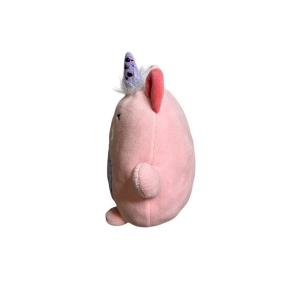 Unicorn Plush Fuzzy Friend Birthday Party Fluffy 7 in Stuffed Animal Plush Soft - Picture 4 of 6